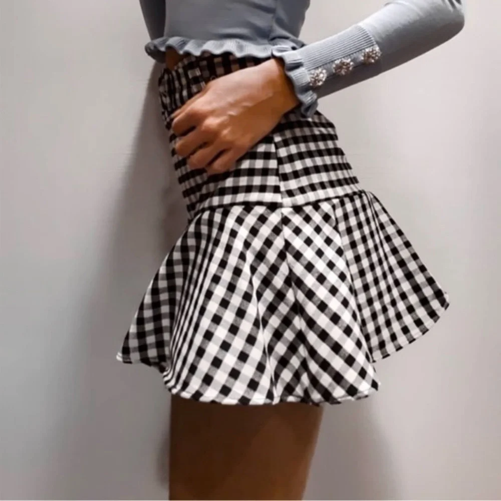 ZARA High-waisted skort 1165/028 - Picture 4 of 12